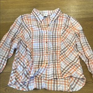 CAbi Multicolor Checkered Shirt